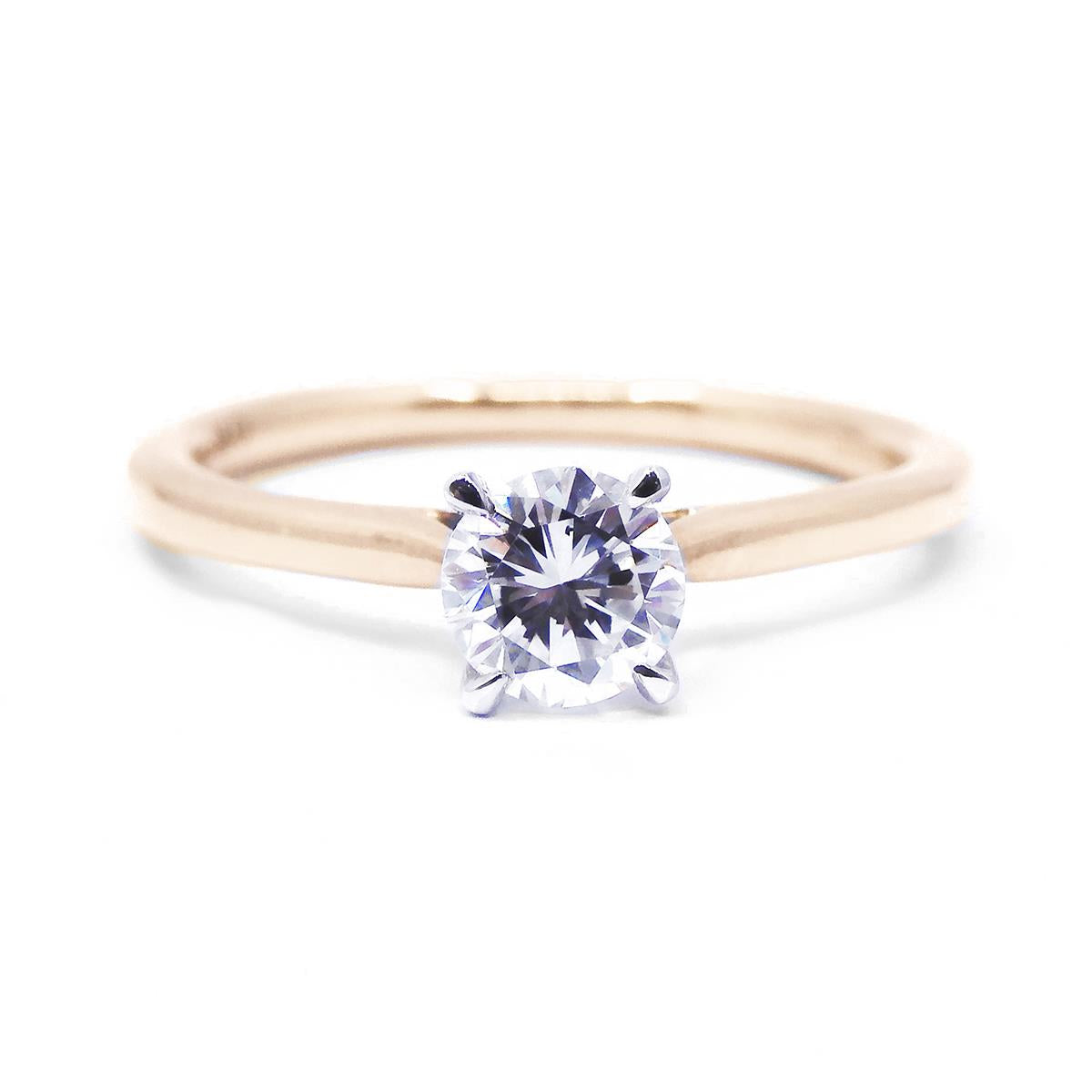 Diamond solitaire ring sales 2 carat