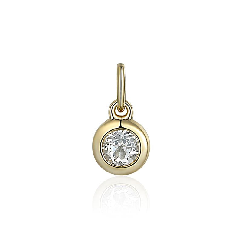 Charm Collection Rubover Birthstones | Solid 9K Gold