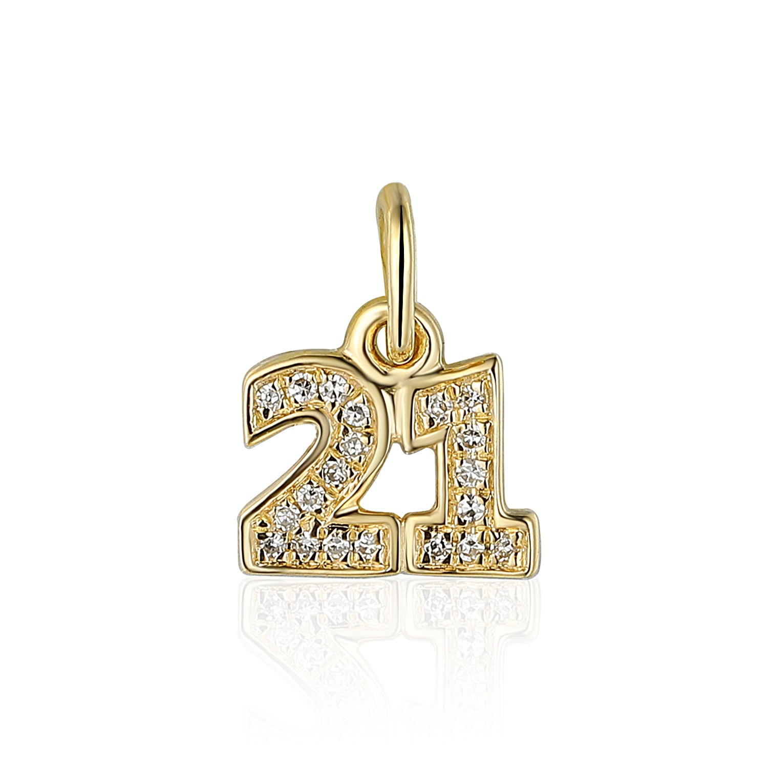 Charm Collection Diamond Embellished Milestones | Solid 9K Gold